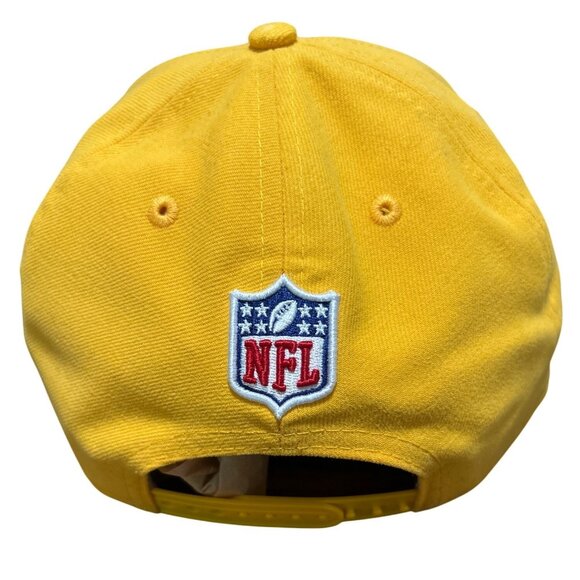 Los Angeles Rams 9Fifty Snapback Cap Yellow W/ Graphic Brim & NFL Logo Adjustabl - Picture 3 of 8
